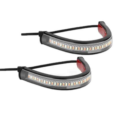 2 броя LED мигачи за мотор с пръстен