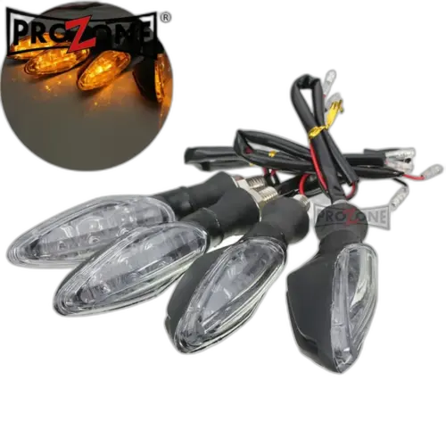 2 броя универсални LED мигачи за мотори
