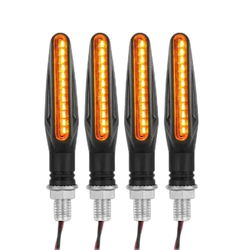 4бр. LED мигачи за мотори - водоустойчиви