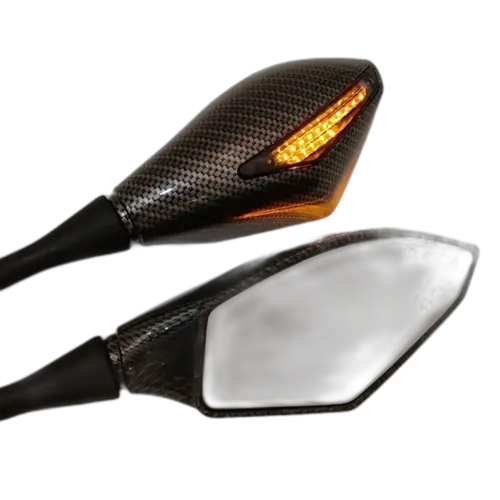 CNC мото огледала с LED сигнал