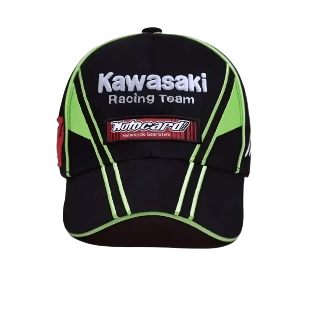 Kawasaki - Регулируема Мото Бейзболна Шапка