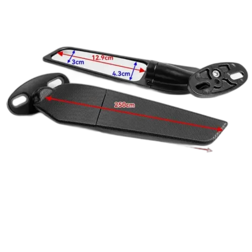 Модифицирани мото огледала за Kawasaki