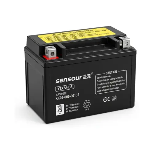 Sensour YTX12A-BS (12V 10Ah) – Необслужваем AGM акумулатор за мотоциклет