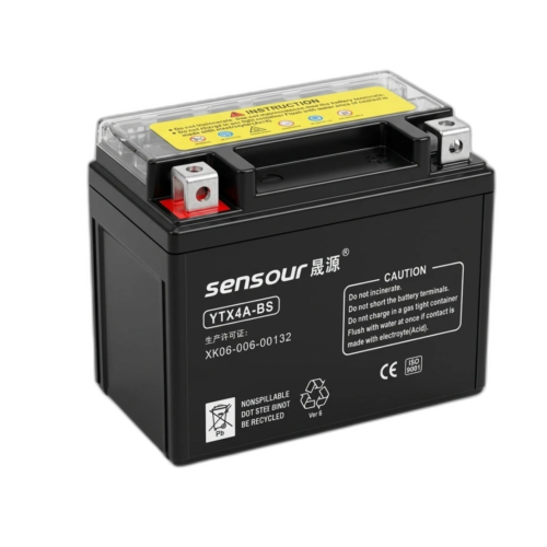 Акумулатор Sensour YTX4A-BS 12V 4Ah AGM за скутер