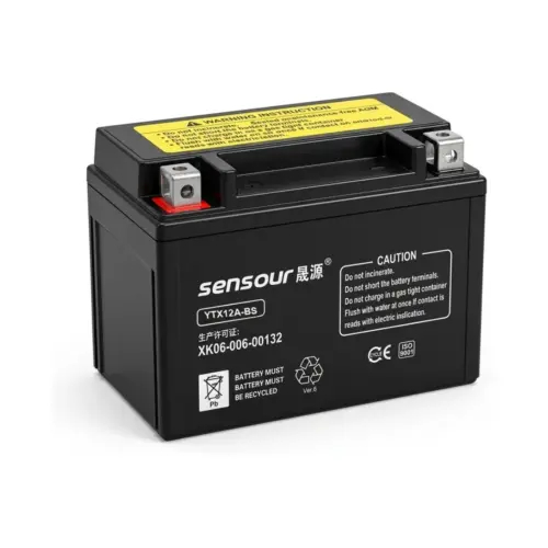 Sensour YTX7A-BS (12V 7Ah) – Необслужваем AGM акумулатор за мотоциклет и макси скутер