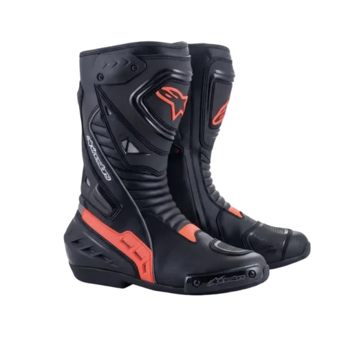 Мото ботуши Alpinestars – Черно-червени - MotoMan Shop